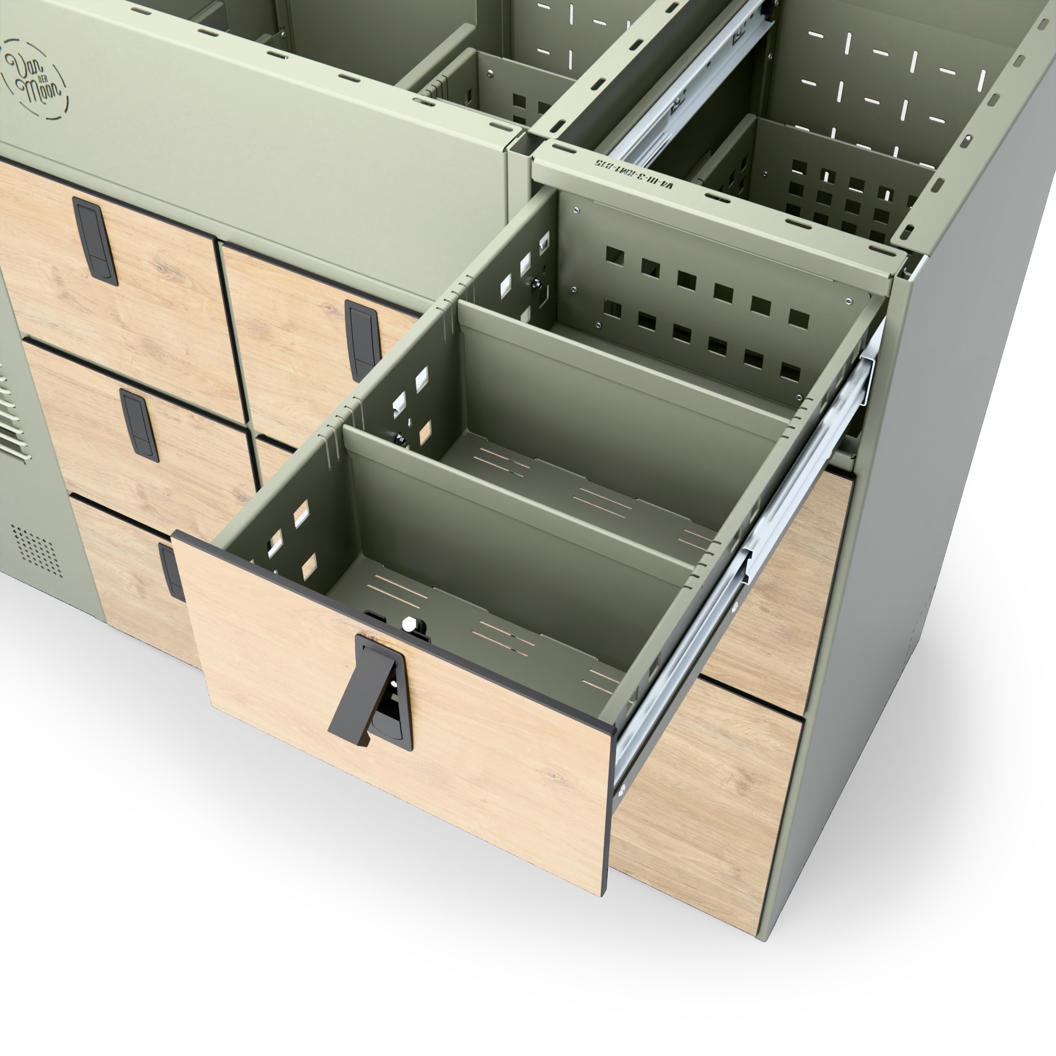 Moon Kitchen Solid drawers